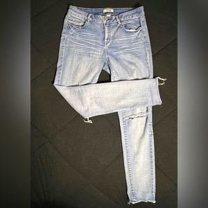 Light Blue Skinny Jeans from Charlotte Russe
